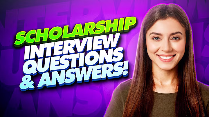 Interview tips for scholarship applicants