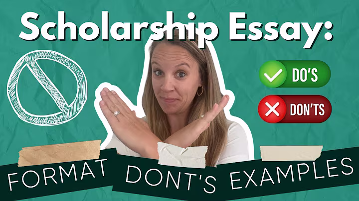 How to write winning scholarship essays